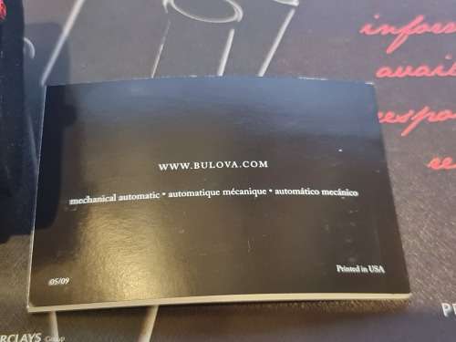 BULOVA ACCU-SWISS PERCHERON MANCHESTER UNITED LIMITED EDITION SWISS AUTOMATIC WATCH