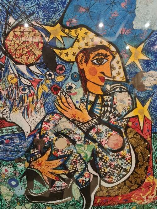 Martin Wenkidu - The Jest or Sun Original Signed Art