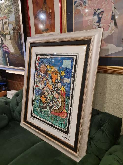 Martin Wenkidu - The Jest or Sun Original Signed Art
