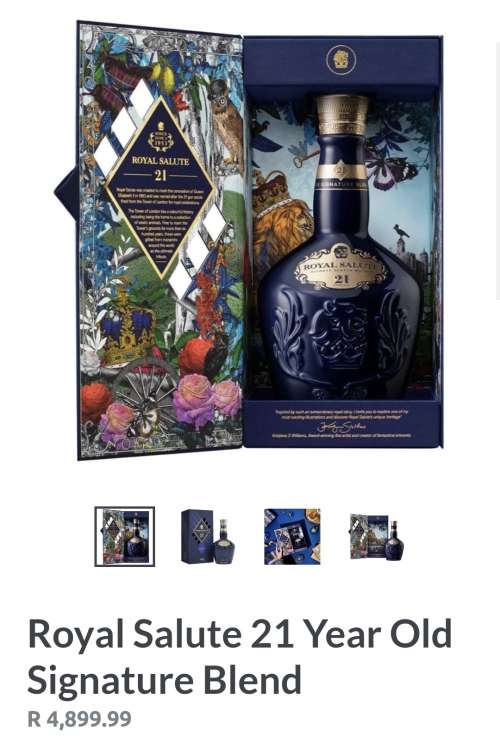 Chivas Royal Salute 21 Year Old Signature Blend