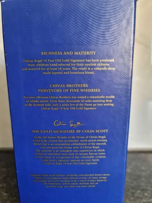 Chivas Regal 18 Years Old Blended Whisky