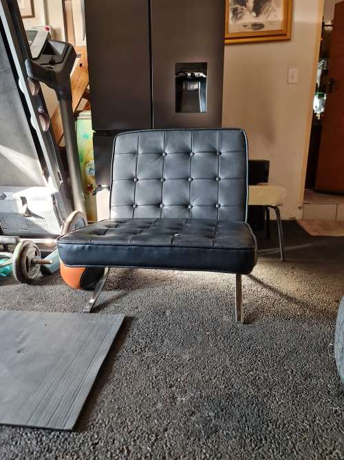 Collection Only - Barcelona Chair (Reproduction)
