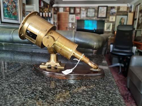 Antique Rare Walker Cherub Mark II Ship-Log Fitted With Quartz Clock