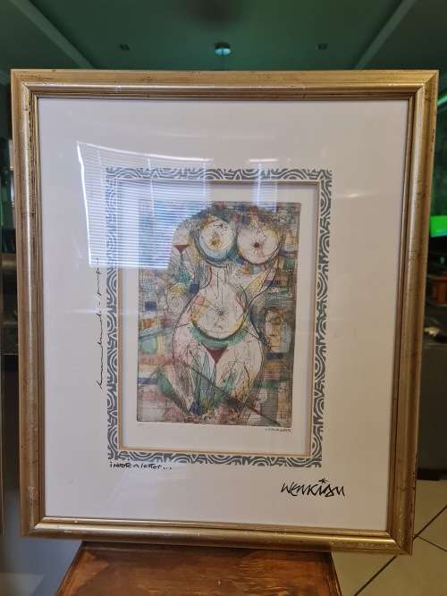 Martin Wenkidu`s Two Artworks: I Wrote a Letter and To My Love.