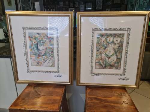 Martin Wenkidu`s Two Artworks: I Wrote a Letter and To My Love.