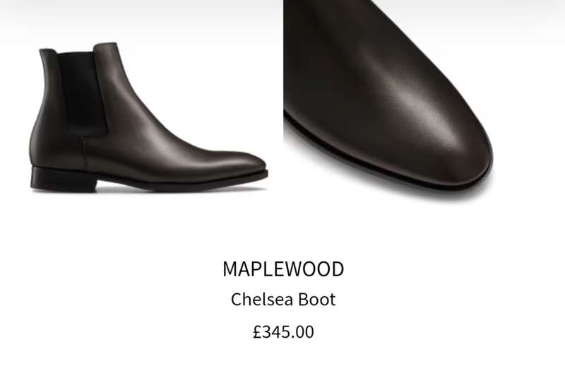 Russell and Bromley London Chalsea Boots
