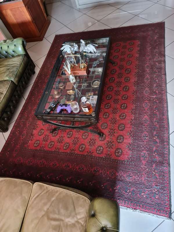 Vintage Red Persian Carpet