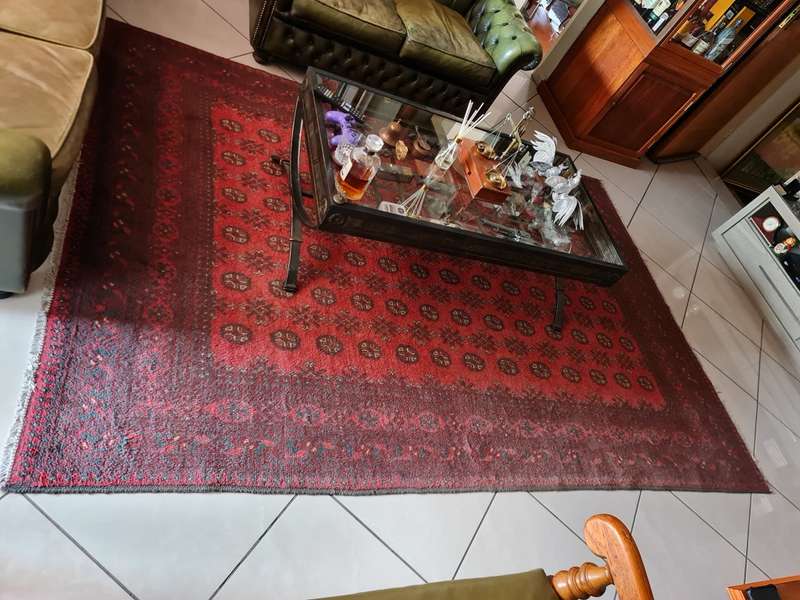 Vintage Red Persian Carpet