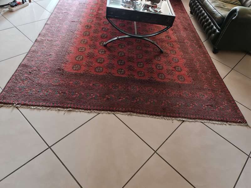 Vintage Red Persian Carpet
