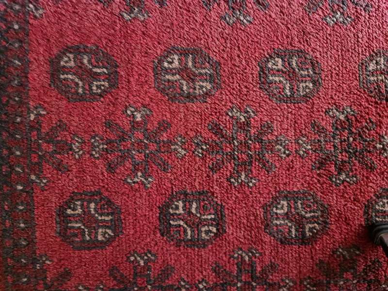 Vintage Red Persian Carpet