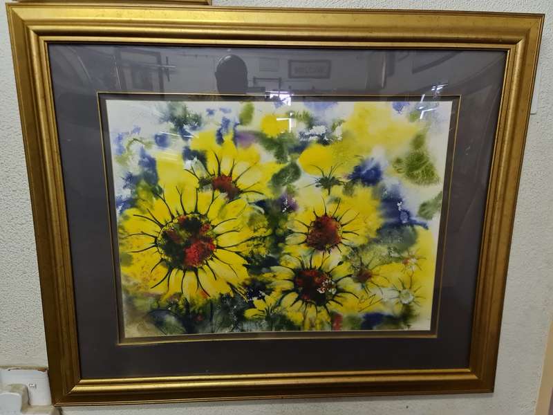 2x Floral Paintings