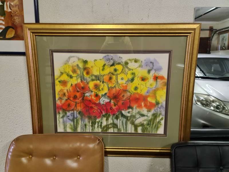 2x Floral Paintings