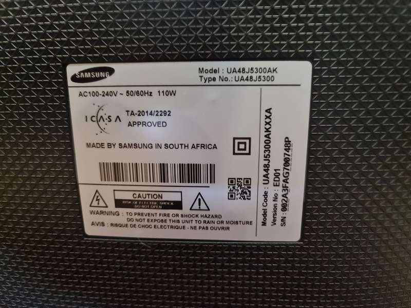 Collection Only - Samsung 48 Inch Smart TV