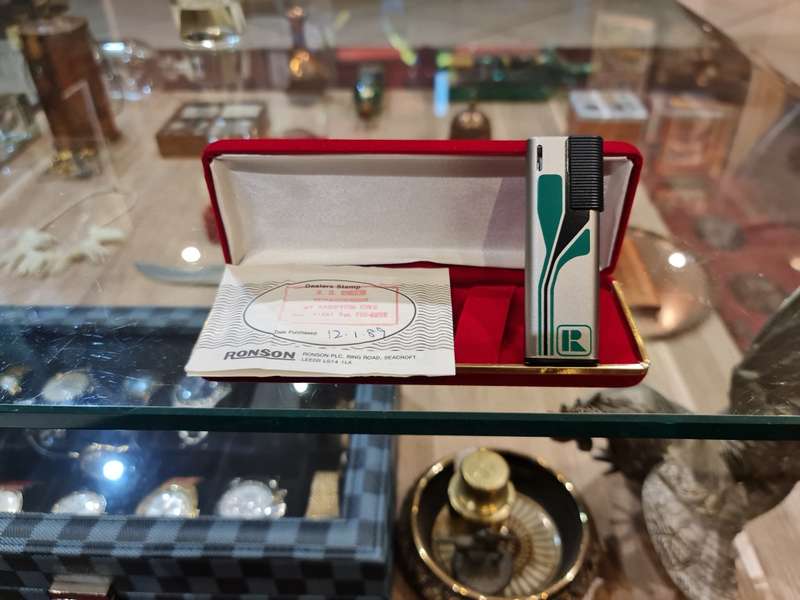 Ronson Lighter in a Case