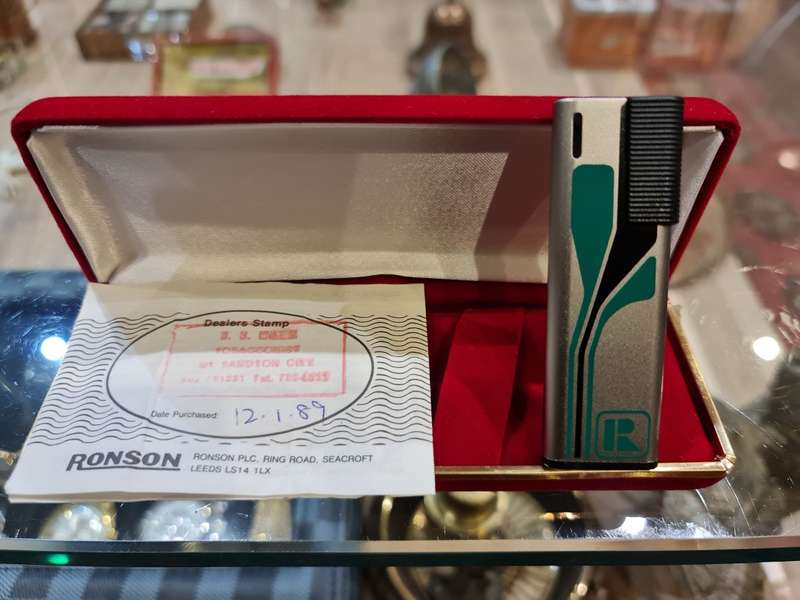 Ronson Lighter in a Case