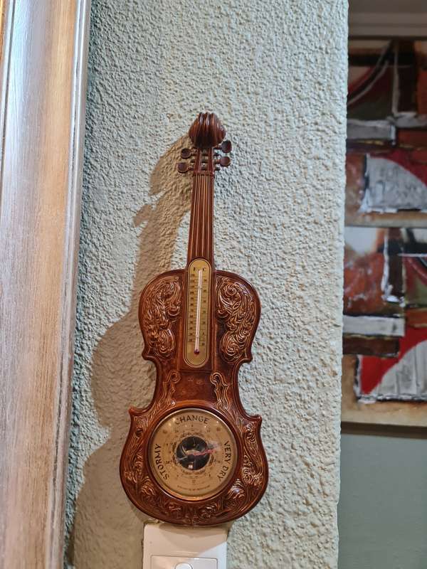 Rare Violin Barometer