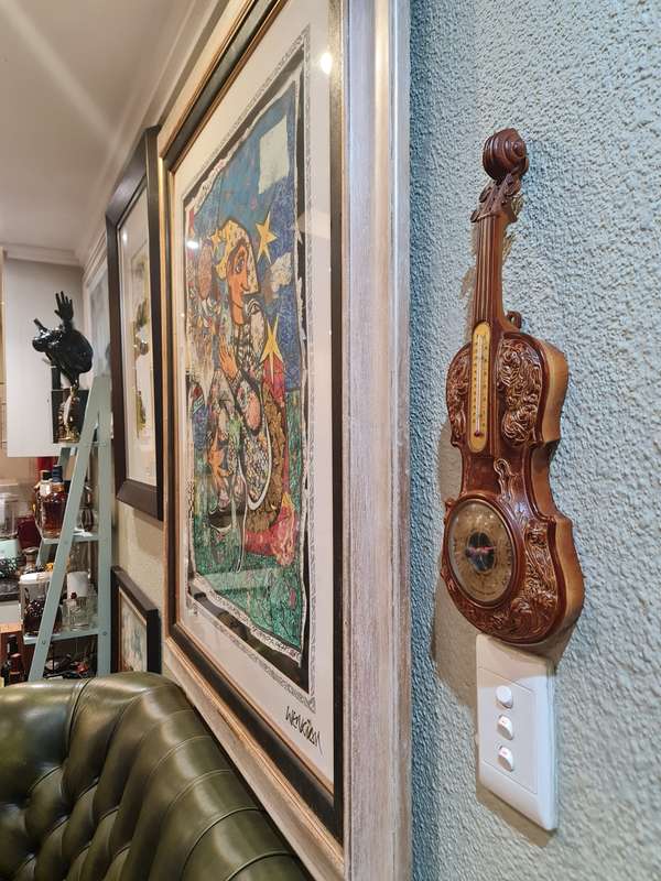 Rare Violin Barometer