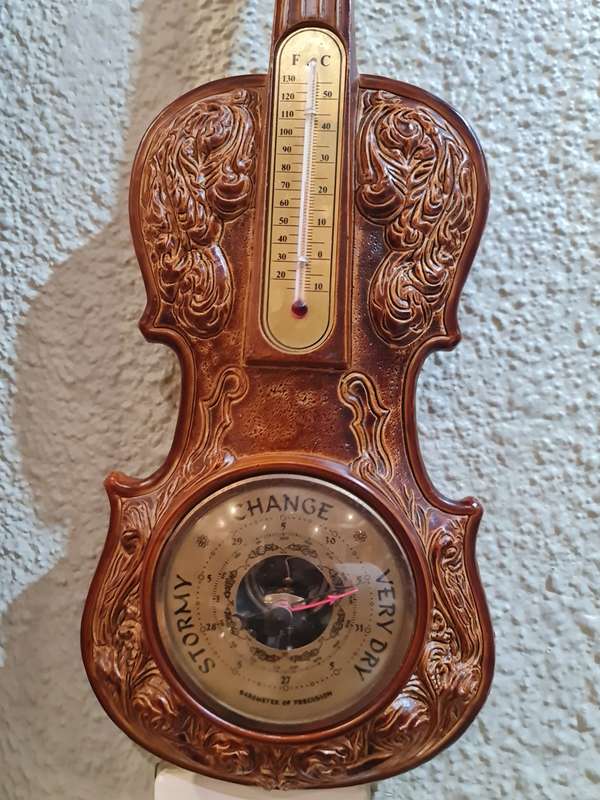 Rare Violin Barometer