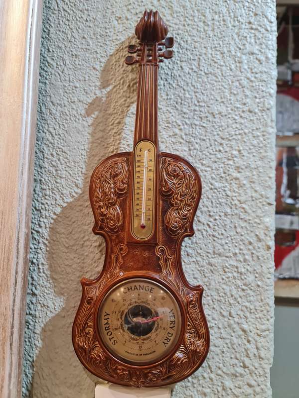 Rare Violin Barometer