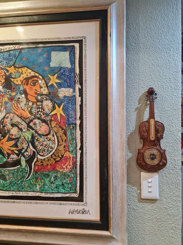Rare Violin Barometer