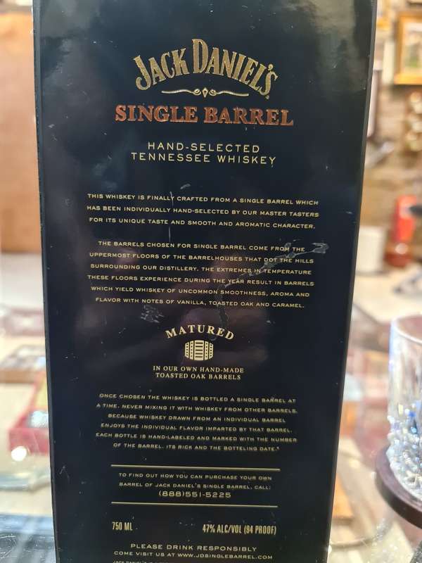 Jack Daniels Singel Barrel 2013 1 of 240