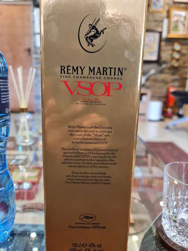 Rémy Martin VSOP Festival de Cannes 2013 Limited Edition Cognac