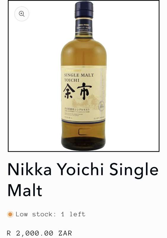 Nikka Yoichi Single Malt Whisky