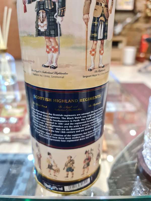 Glen Moray 16 Year Old Highland Regiments Whisky