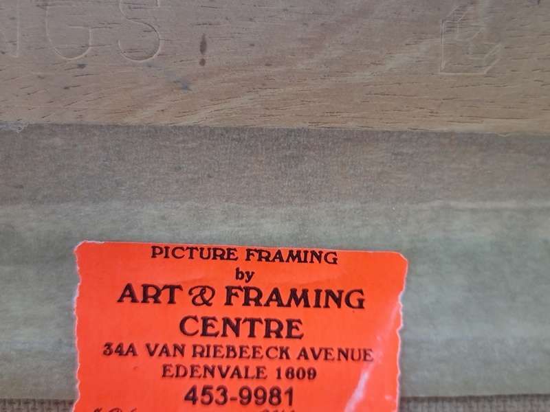 Large Nude Signed Painting