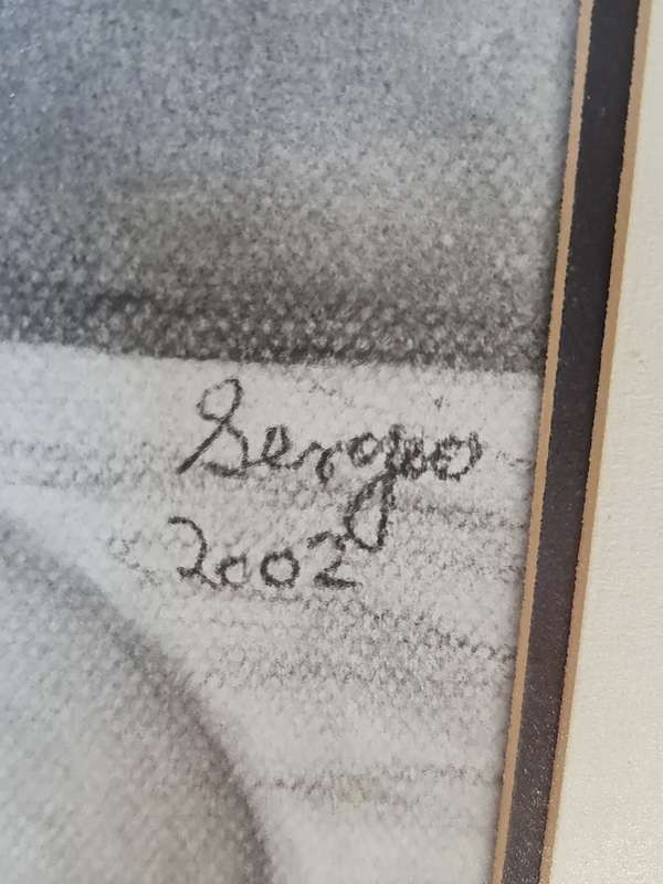 Large Nude Signed Painting