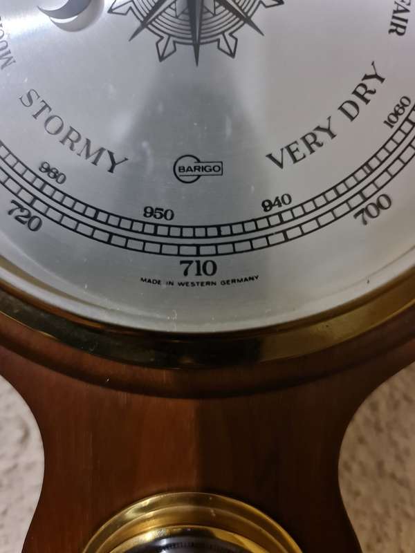 Barigo Vintage Barometer - Western Germany