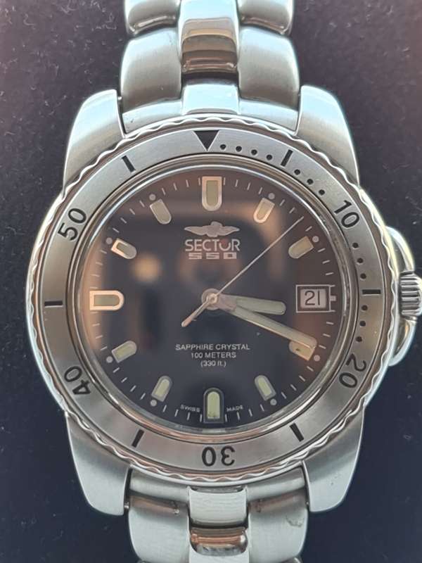 Sector 550 Sapphire Crystal Quartz Watch