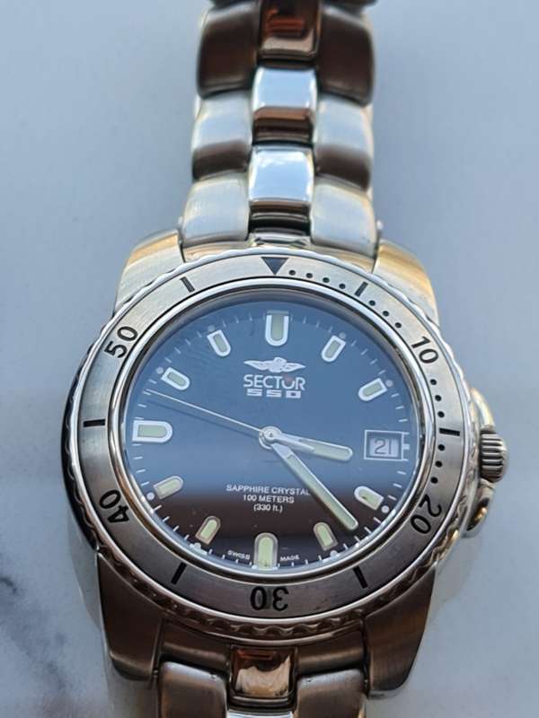 Sector 550 Sapphire Crystal Quartz Watch