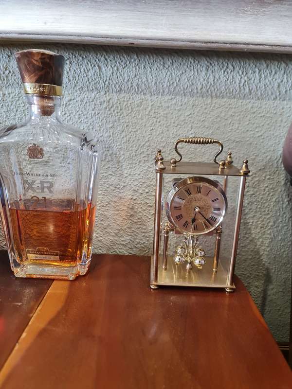 Acctim Brass Carriage Quartz Desktop Clock
