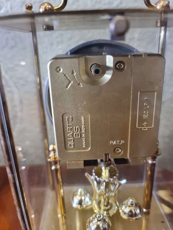 Acctim Brass Carriage Quartz Desktop Clock
