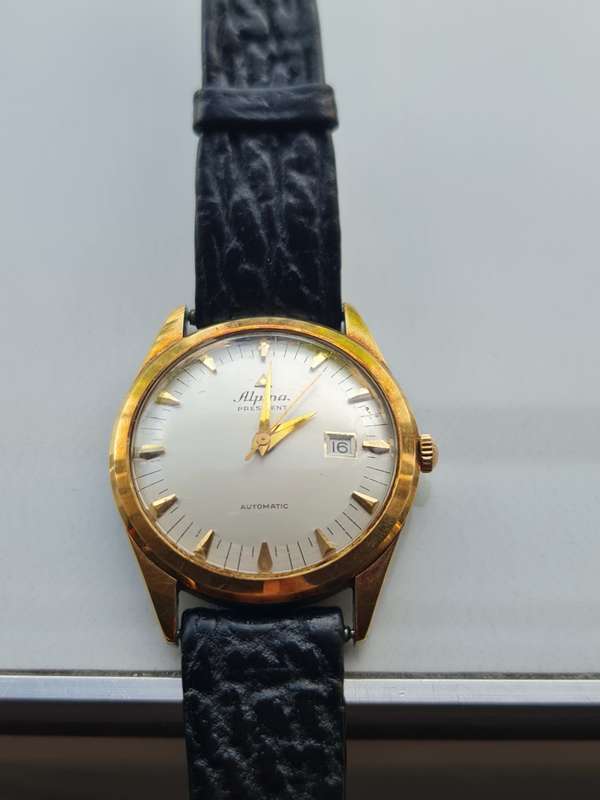 Alpina President Automatic Watch - Case No. 145092 - Circa 1960