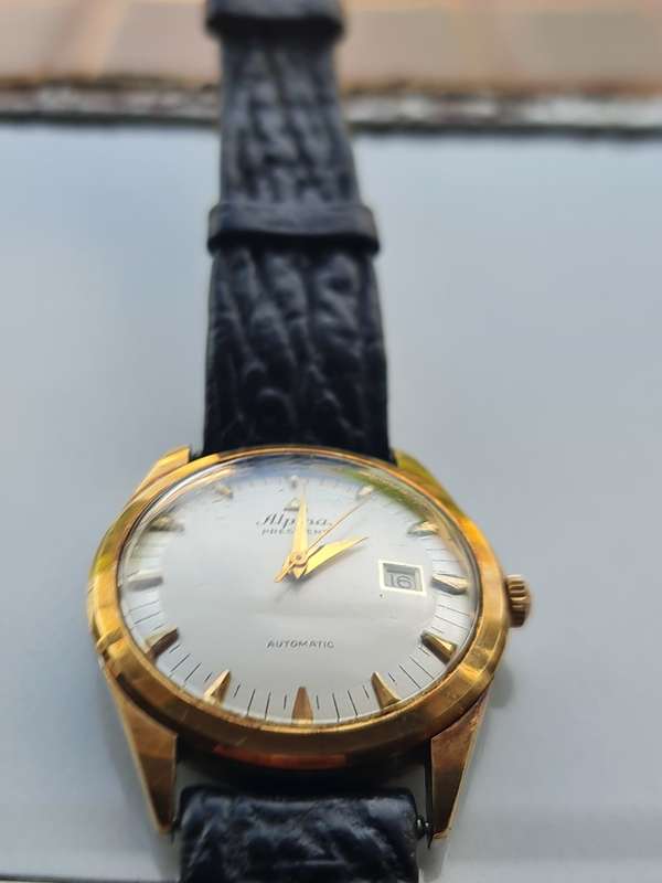 Alpina President Automatic Watch - Case No. 145092 - Circa 1960