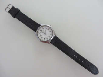1992 Seiko White Dial Calendar Quartz Watch