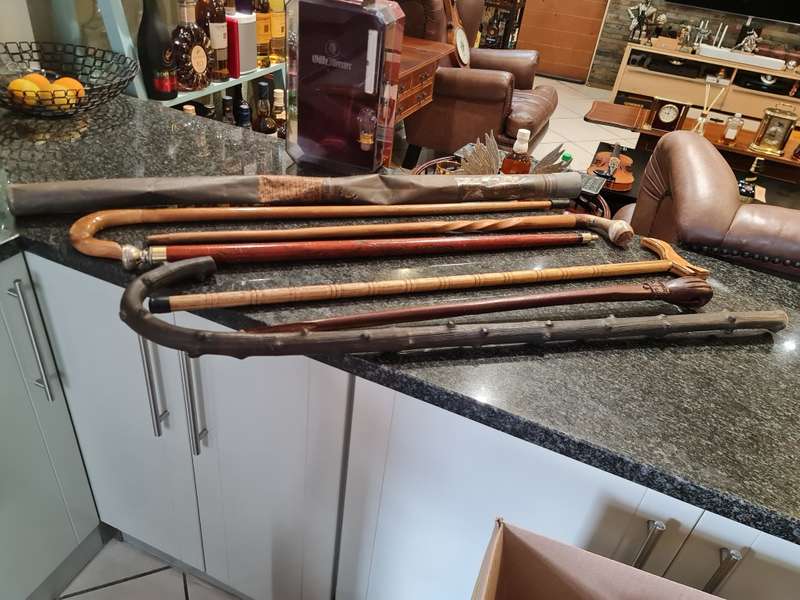 Rare Vintage Walking Sticks