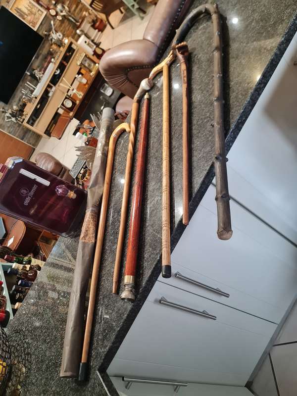 Rare Vintage Walking Sticks