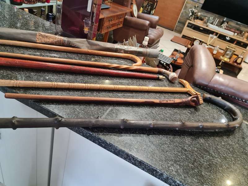 Rare Vintage Walking Sticks