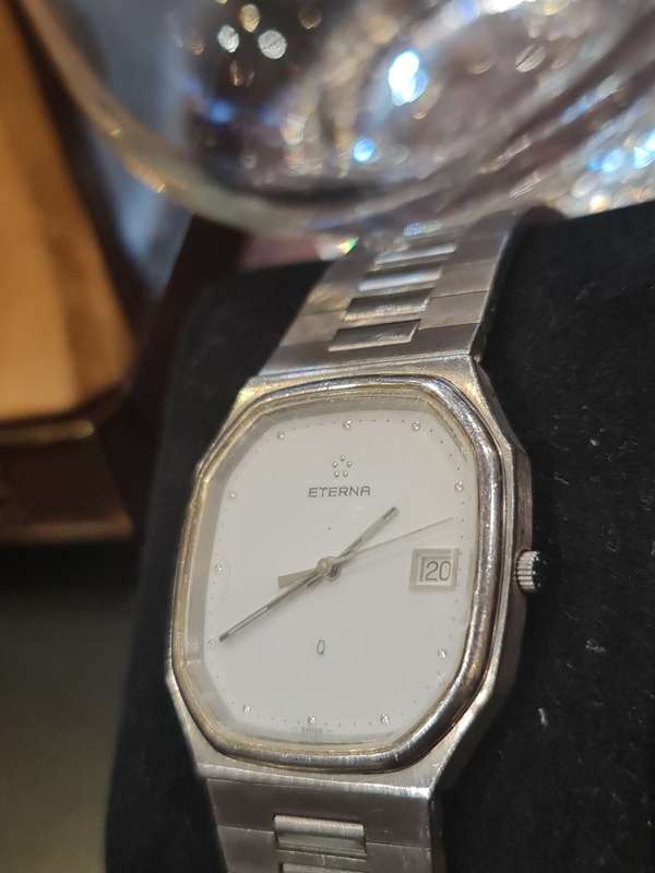 Eterna Q Vintage Quartz Men`s Watch