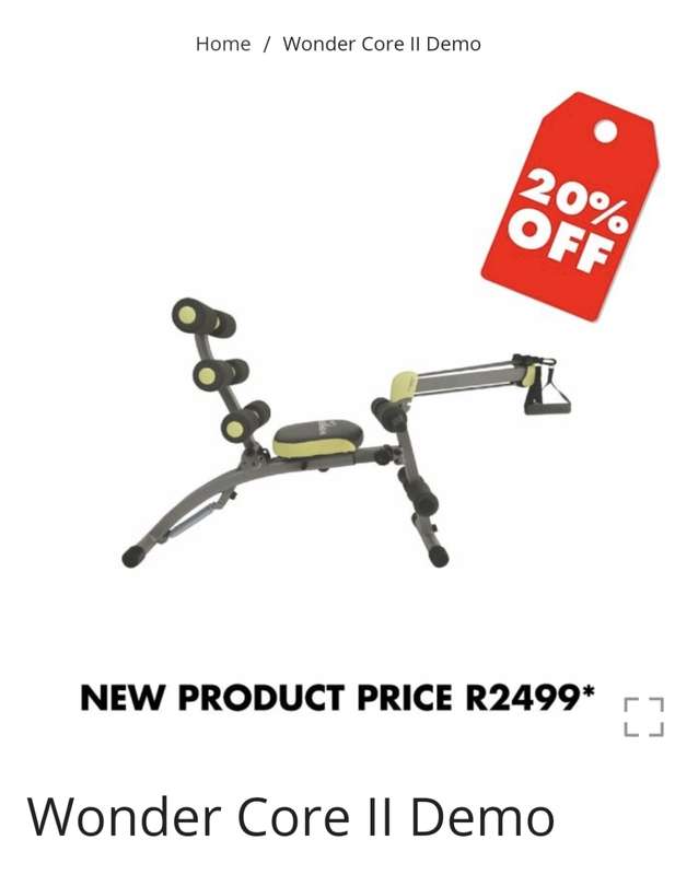 Wonder Core 2 Gym and Core Max Abs Machine