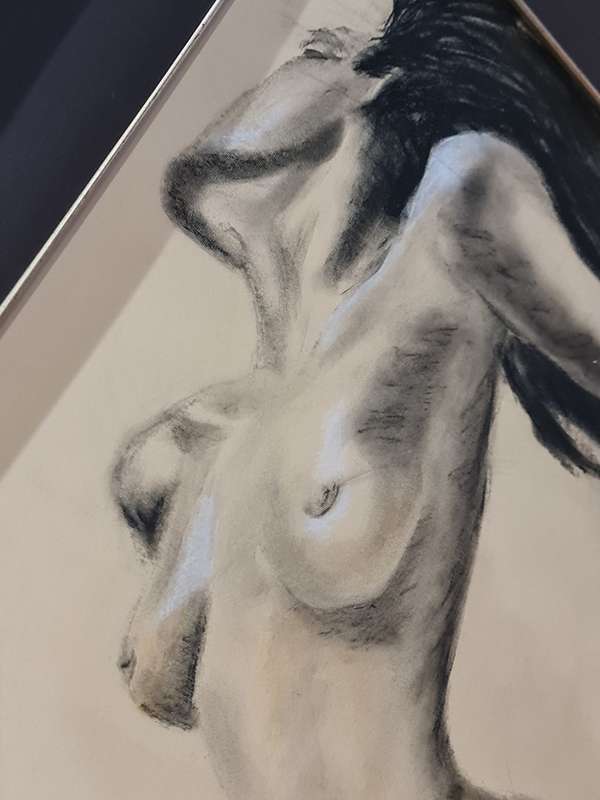 Beautiful Nude Pencil Sketch Art