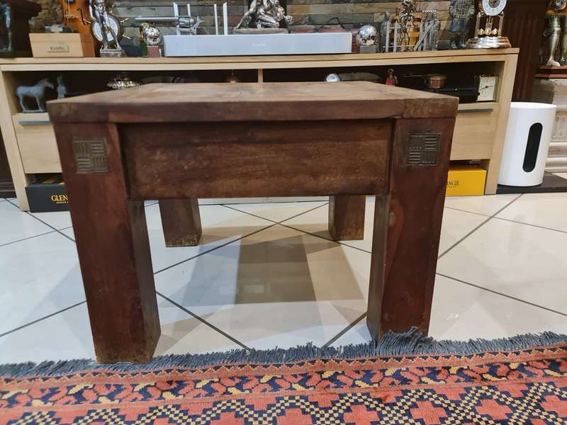 Butcher`s Block Coffee Table