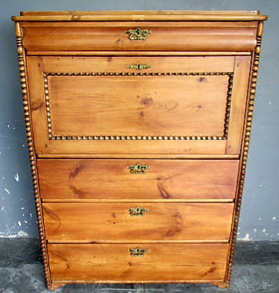 Swedish Secrétaire À Abattant Cabinet