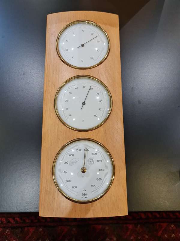 Barigo 3 in 1 Weather Station with Barometer, Thermometer, and Hygrometer