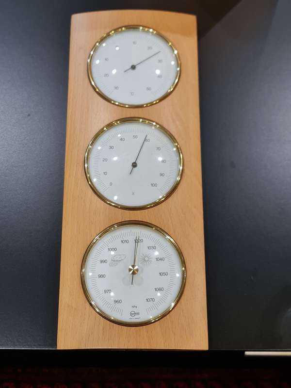 Barigo 3 in 1 Weather Station with Barometer, Thermometer, and Hygrometer