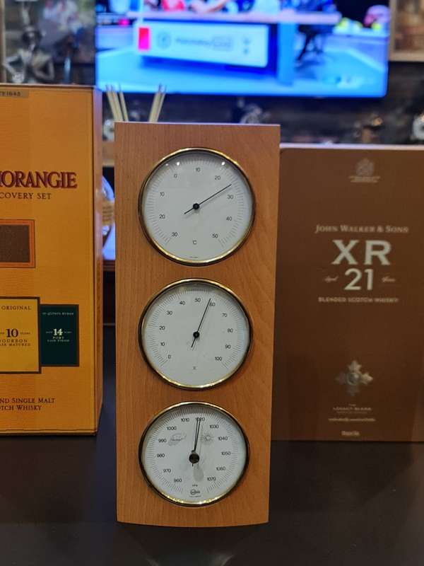 Barigo 3 in 1 Weather Station with Barometer, Thermometer, and Hygrometer
