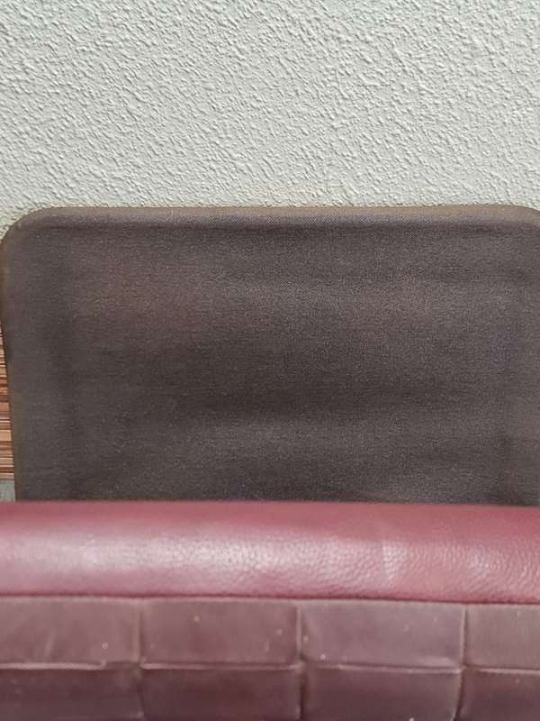 1960`s Scandinavian Bentwood Leather Lounge Chair